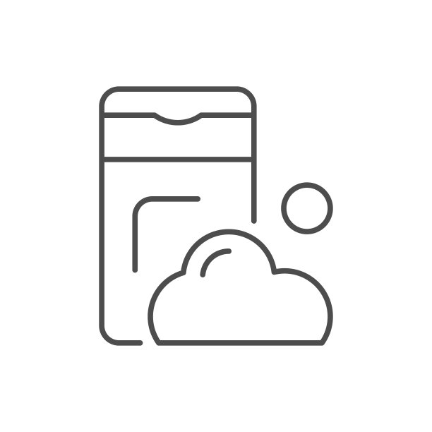 洗发线轮廓图标图片下载