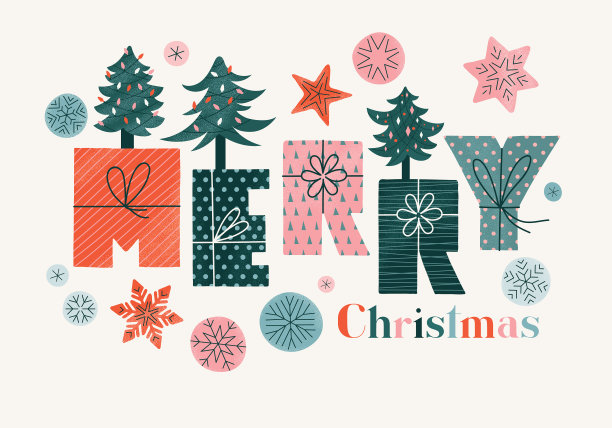 圣诞快乐卡图片下载