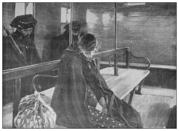 19世纪的古董名画:华金·索罗拉的另一幅玛格丽特图片下载