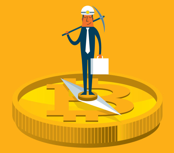 比特币-方向-商人图片下载