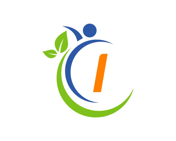 人类健康标志上的字母I健康字母I图片下载