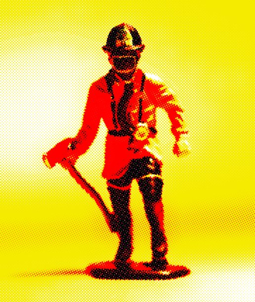 全副武装的消防员图片下载