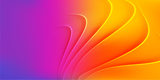 摘要多色波矢量背景图片下载