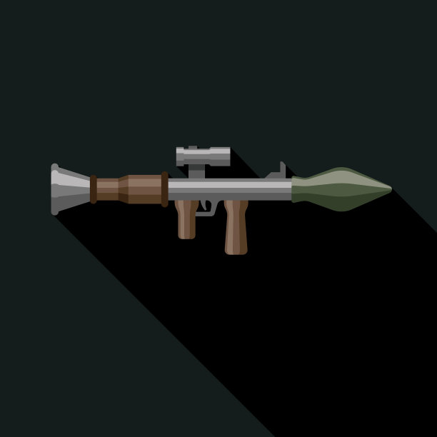 火箭发射器军事图标图片下载