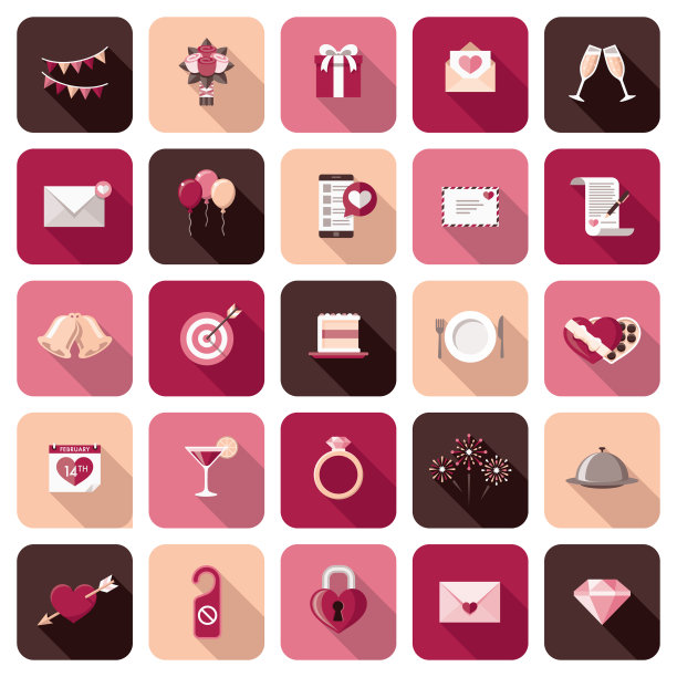 情人节图标合集图片下载