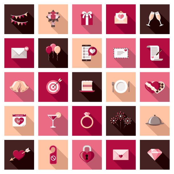 情人节图标合集图片下载