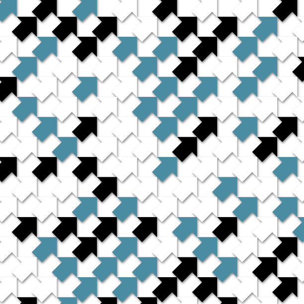 蓝，白，黑，对角箭头图案图片下载