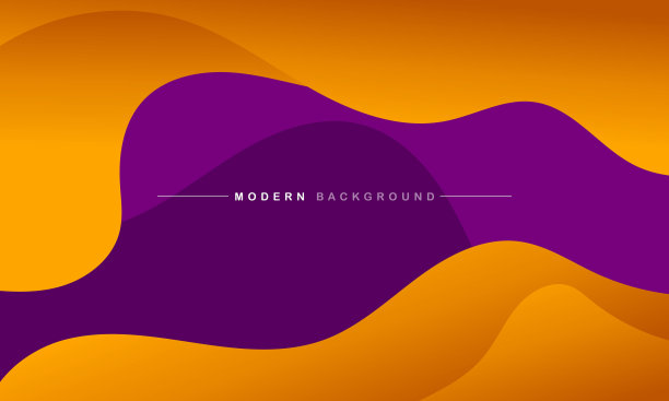 梯度抽象流体形状背景图片下载