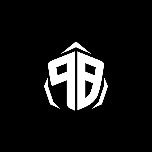 Pb字母盾形风格图片下载