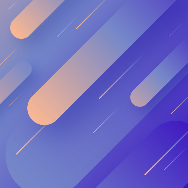 抽象设计与几何形状-时髦的蓝色梯度图片下载