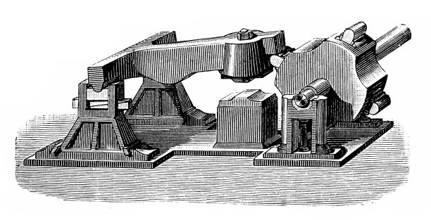 绊锤，也被称为倾斜锤或helve锤，是一个巨大的动力锤图片下载
