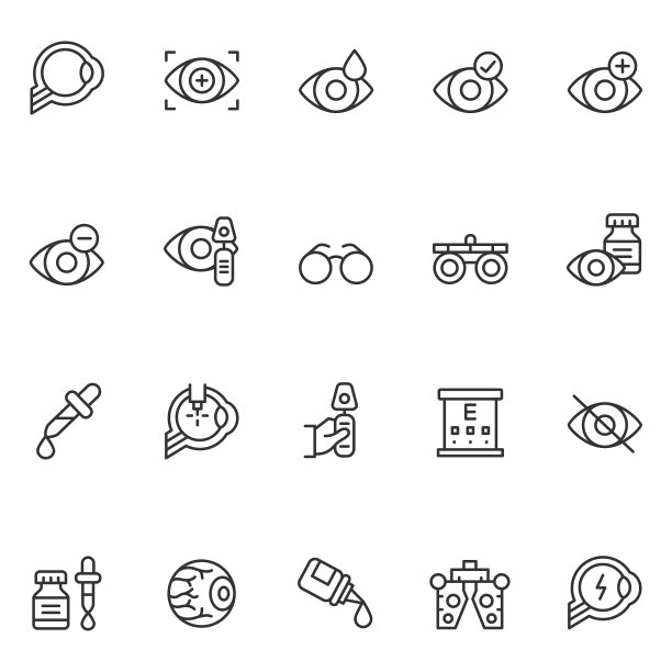 验光相关图标设置图片下载