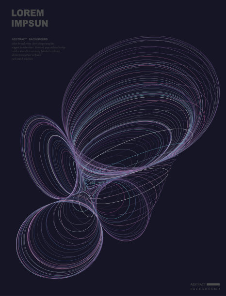 摘要曲线线分形结构技术模式背景图片下载