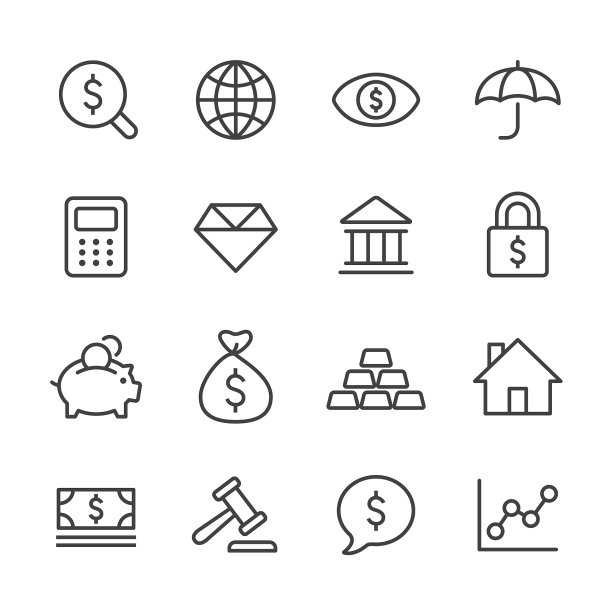 投资图标系列图片下载