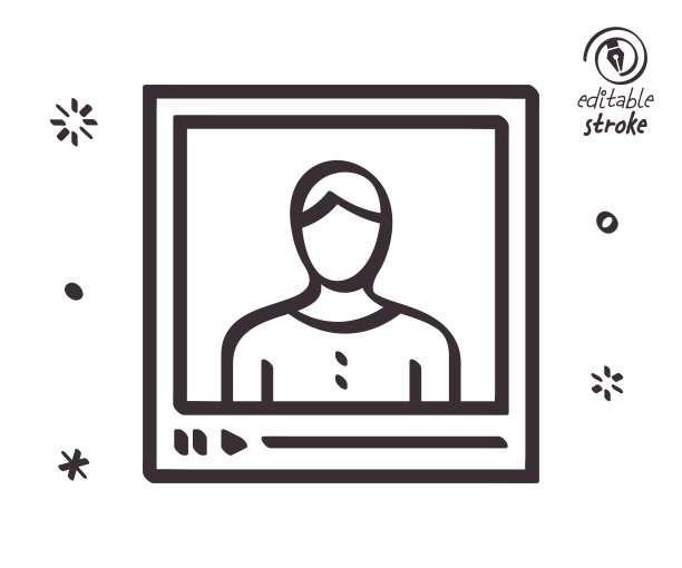 俏皮线插图技术课程图片下载