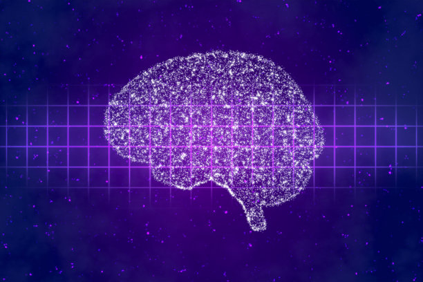 脑、人工智能技术创新背景图片下载