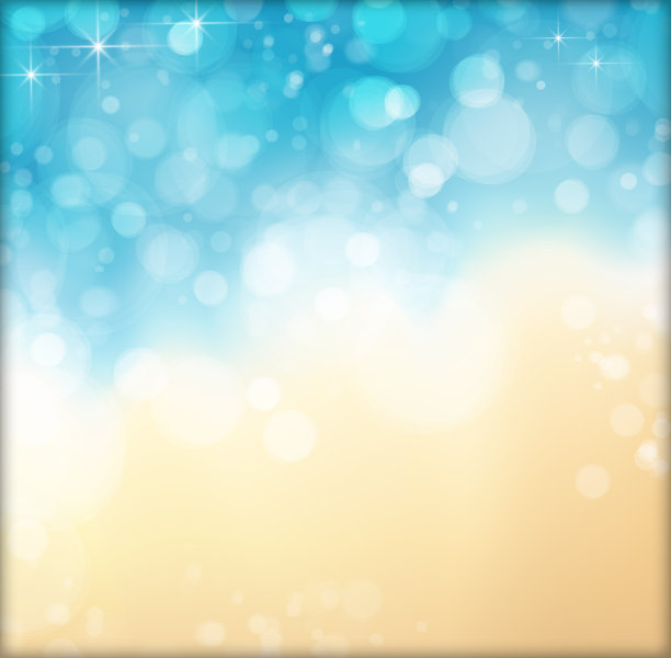 闪亮的沙滩灯图片下载