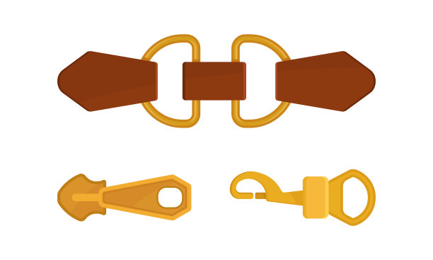 扣环或扣环作为可调节的固定装置图片下载