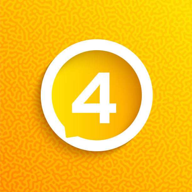 步骤数股票插图在抽象背景，语音气泡线矢量图片下载