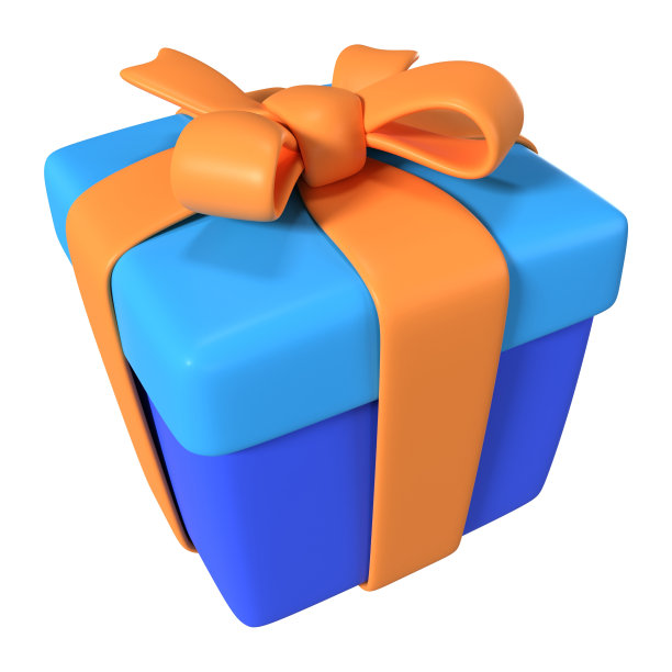 礼品3D插图图标图片下载