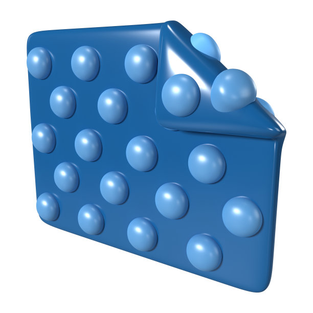 3D气泡膜插图图标图片下载