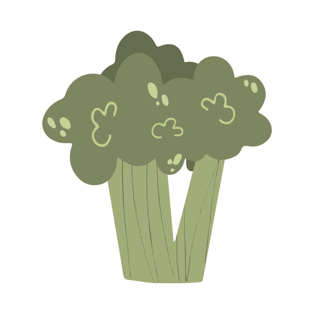 卡通花椰菜图片下载