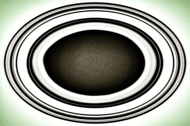 在白色背景上显示出美丽的分层发光椭圆的图形图像。图片下载