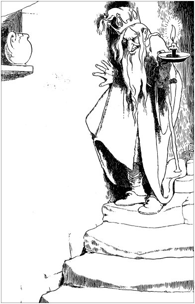 由安徒生创作的丹麦童话中的古董插图图片下载