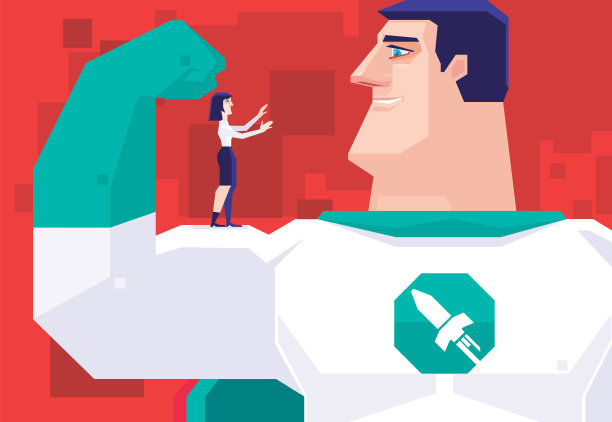 女子会见超级英雄图片下载