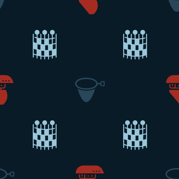 挂上游艇帆船渔网和图案图片下载