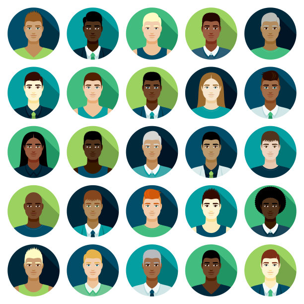 男士头像图标合集图片下载