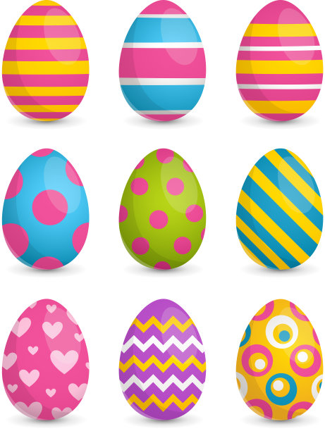 装饰复活节彩蛋图片下载