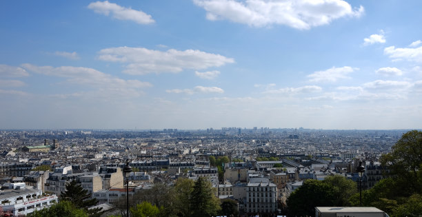 巴黎的鸟瞰图图片下载