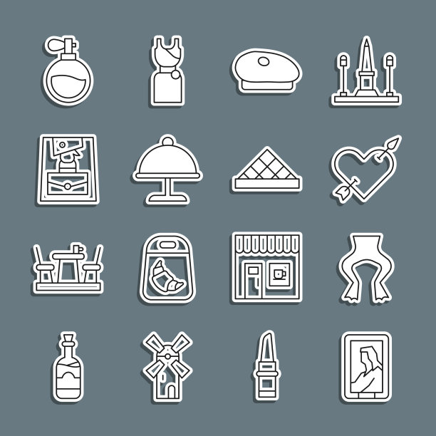 在博物馆设置线条肖像青蛙腿爱慕图片下载