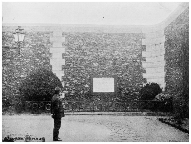 古董照片:格兰德-罗盖特监狱的人质墙图片下载