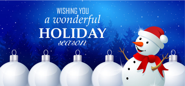 冬天的雪人图片下载