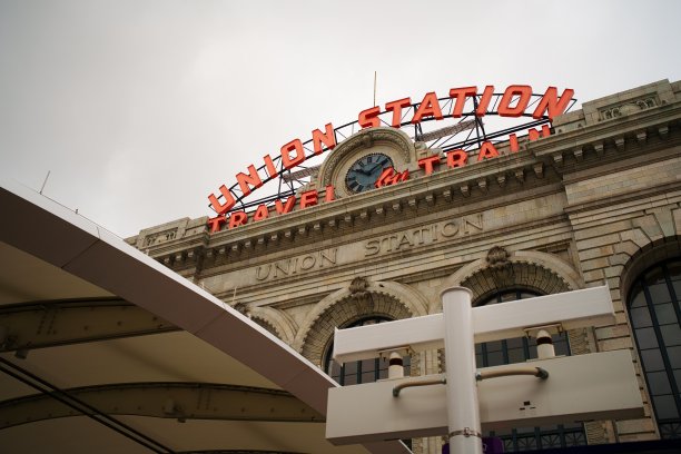 丹佛著名的联合车站图片下载