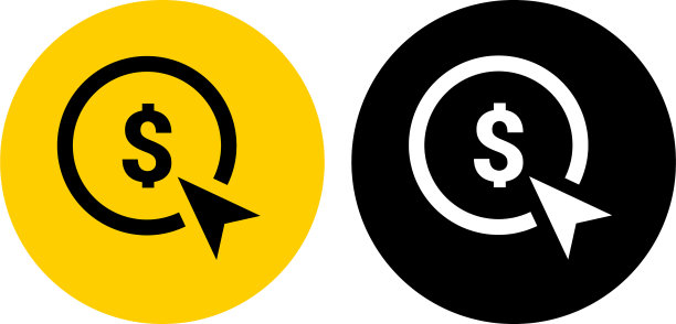 金钱和利润搜索图标图片下载