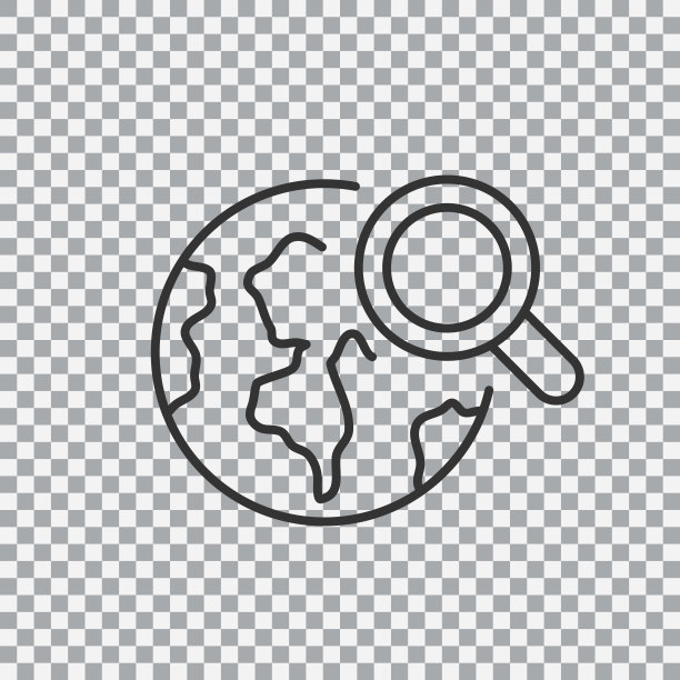 GPS跟踪图标隔离在透明背景。矢量插图。图片下载