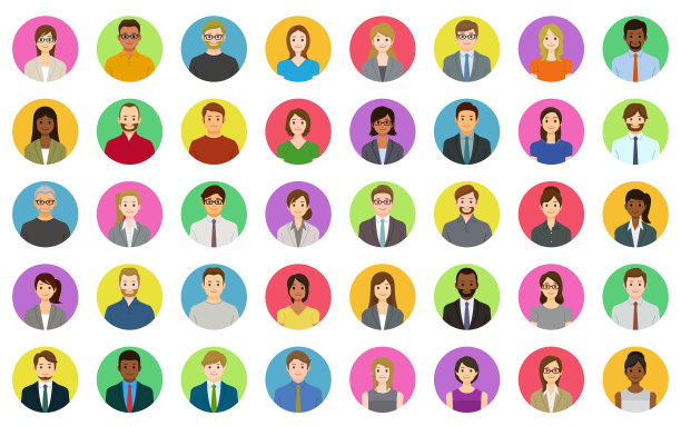 商务人士图标图片下载