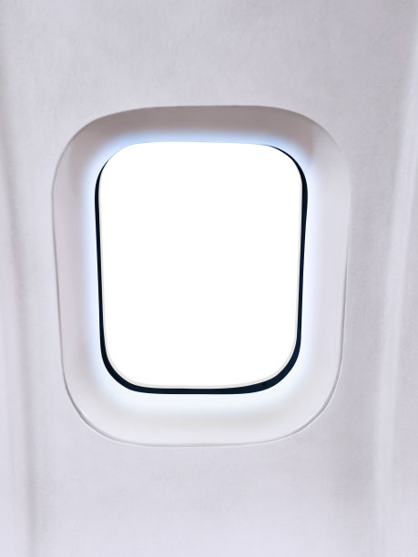 飞机窗口视图空视图图片下载