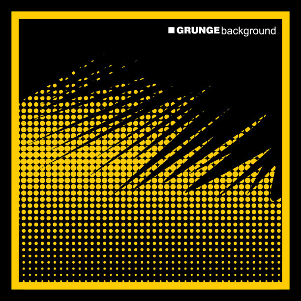 抽象背景与半色调矢量图片下载