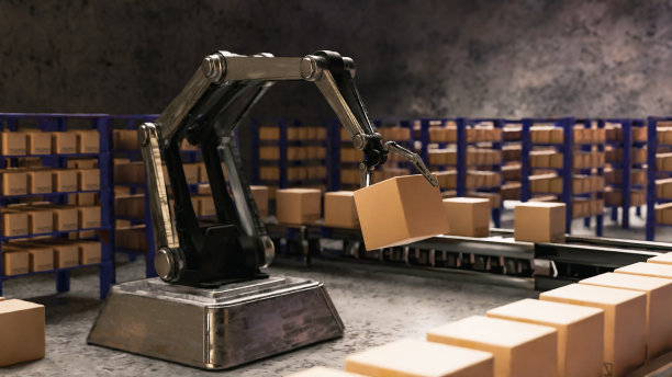 手臂机器人人工智能制造箱体产品面向制造业技术面向未来产品进出口面向产品、食品、化妆品、服装仓储机械未来技术图片下载