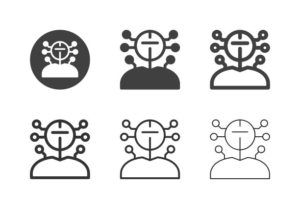 智能机器人图标-多系列图片下载