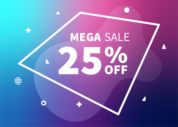 Mega Sales & Special Offer Vector插图图片下载