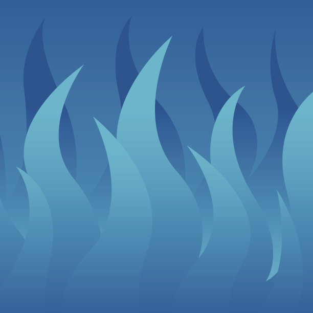 蓝色火焰背景(矢量)图片下载