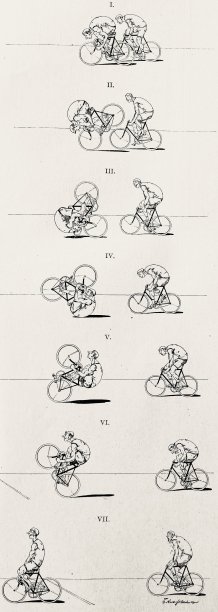 在自行车比赛中出人意料的结束图片下载