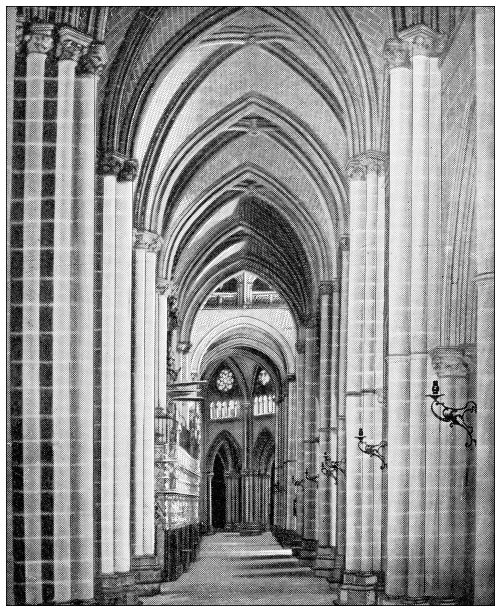 西班牙古色古香的旅行照片:托莱多大教堂细节图片下载