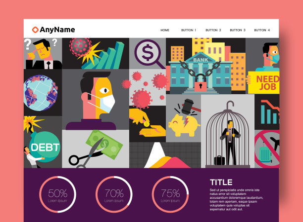 Corona经济灾难网站图片下载