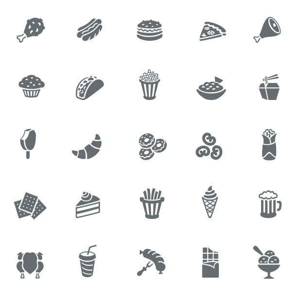 快餐的图标图片下载
